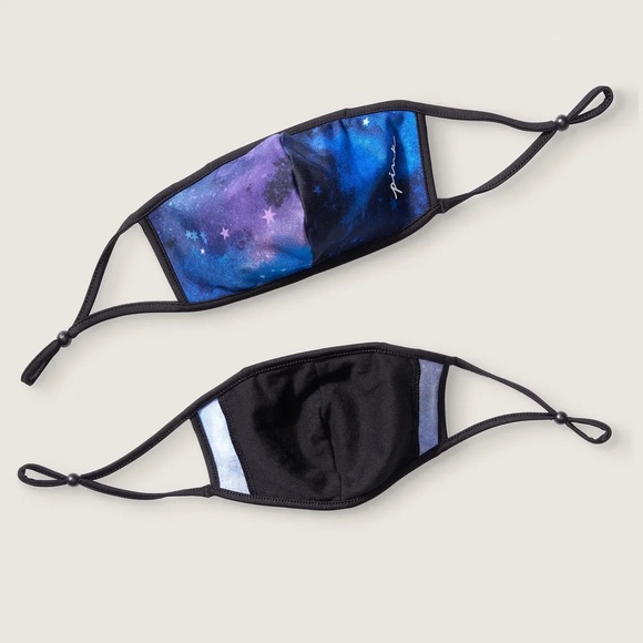 Victoria's Secret PINK Reusable Mask - Icy Lavendar Space - Picture 2 of 2